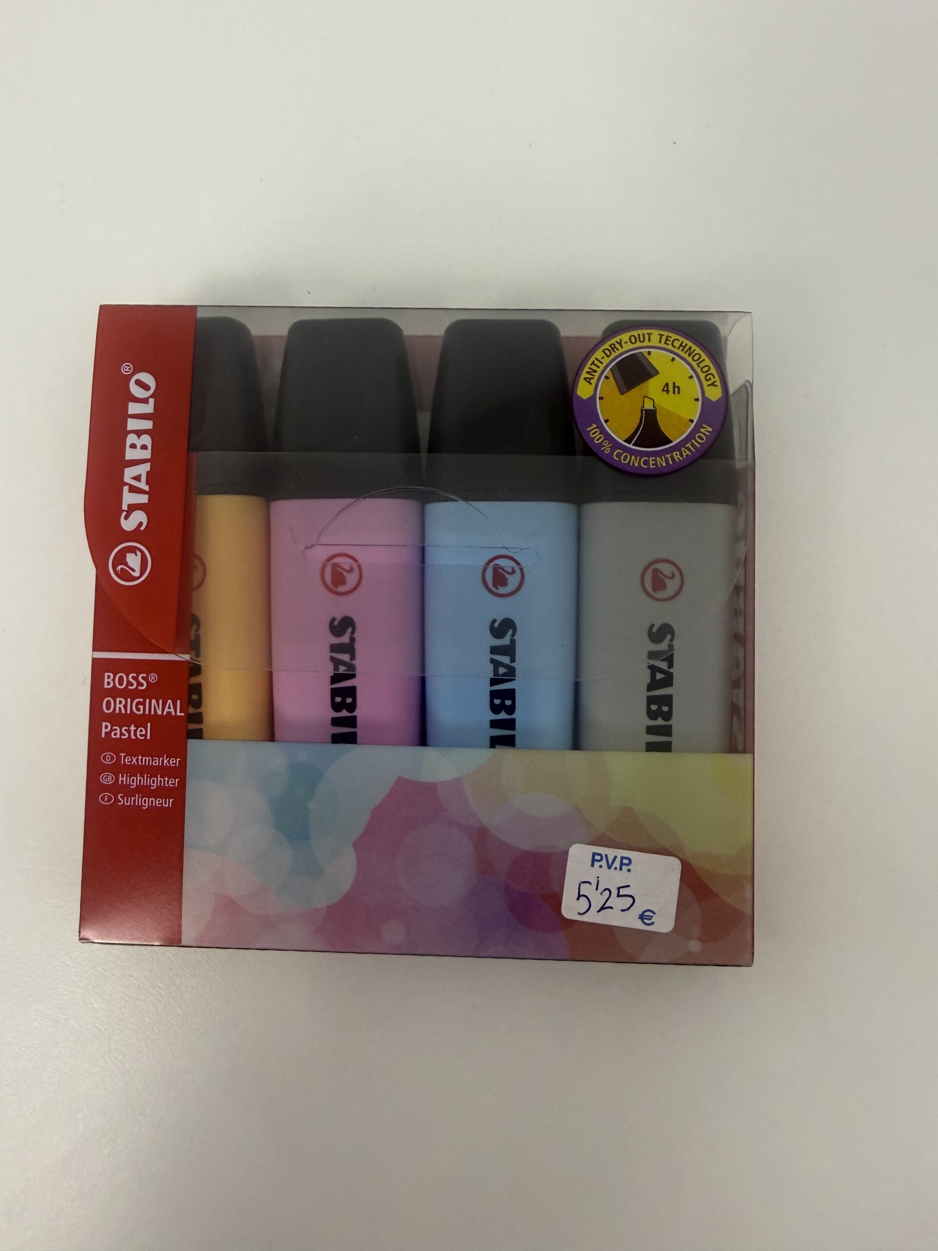 STABILO Pack de 4 BOSS ORIGINAL PASTEL - Imagen 2