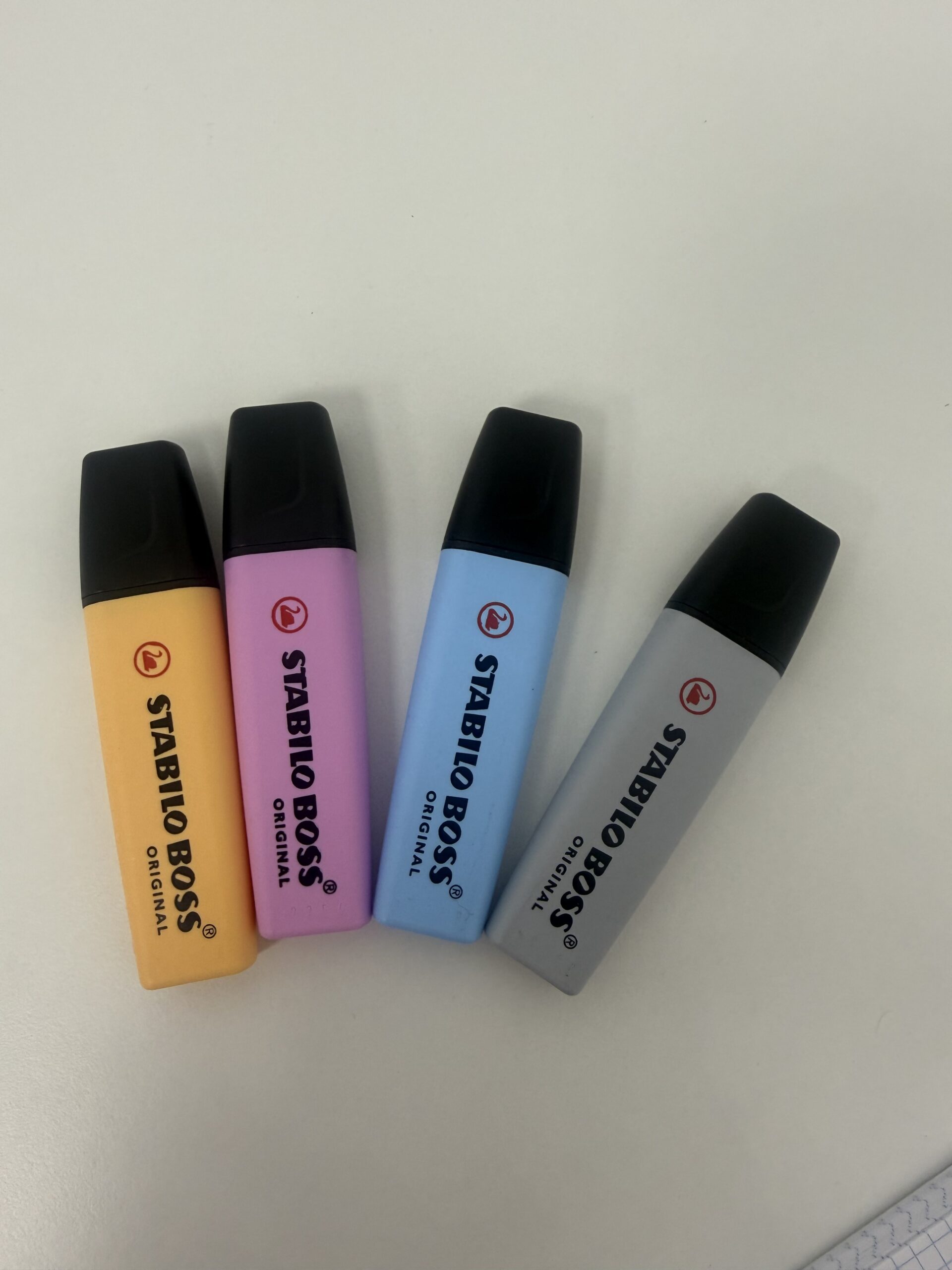 STABILO Pack de 4 BOSS ORIGINAL PASTEL
