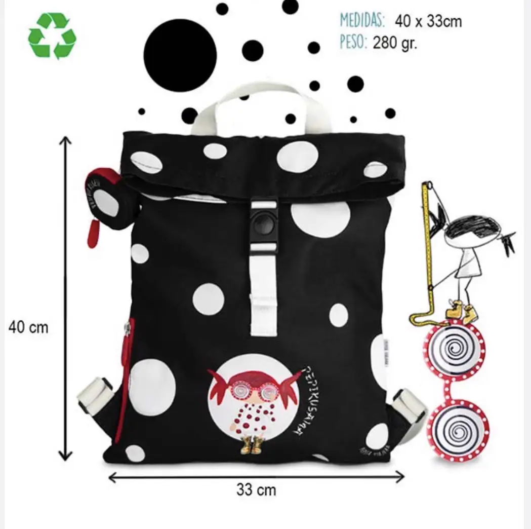 Mochila Pepita Viaje Pepikusama