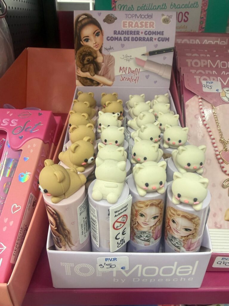 Goma  Pintalabios osito Top Módel