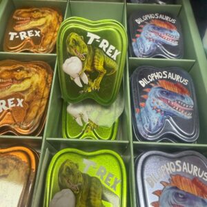 Cajita Metálica Guarda dientes DINO