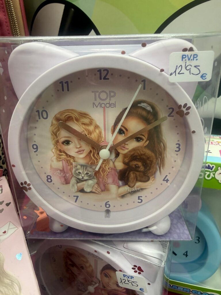 Reloj despertador Top Model