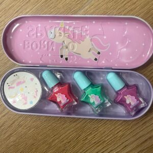 Estuche metálico Nails Unicornio