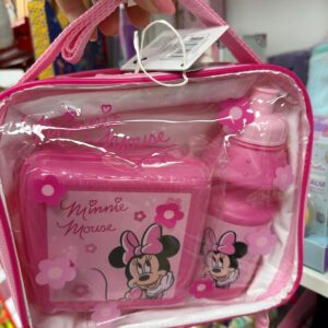 Set Minie Bolso Botella + Táper