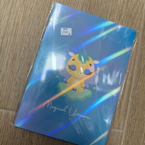 Libreta Unicornio Tapa Metalizada