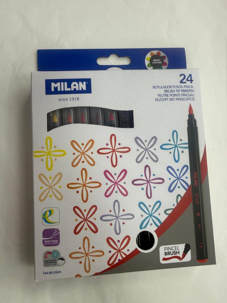 Rotuladores Brush MILAN Caja de 24