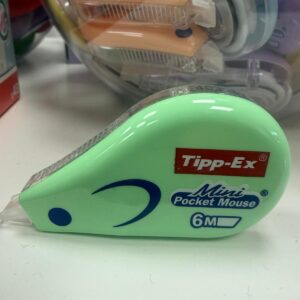 Cinta Correctora tipp-ex en Tonos Pastel-verde