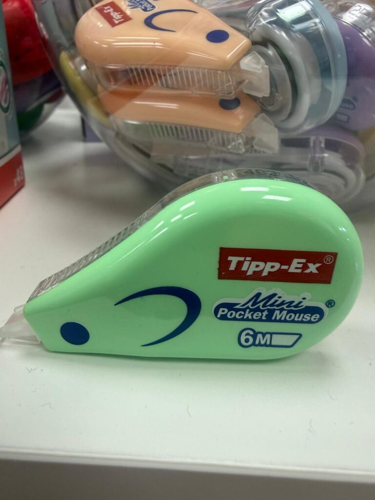 Cinta Correctora  tipp-ex en Tonos Pastel-verde