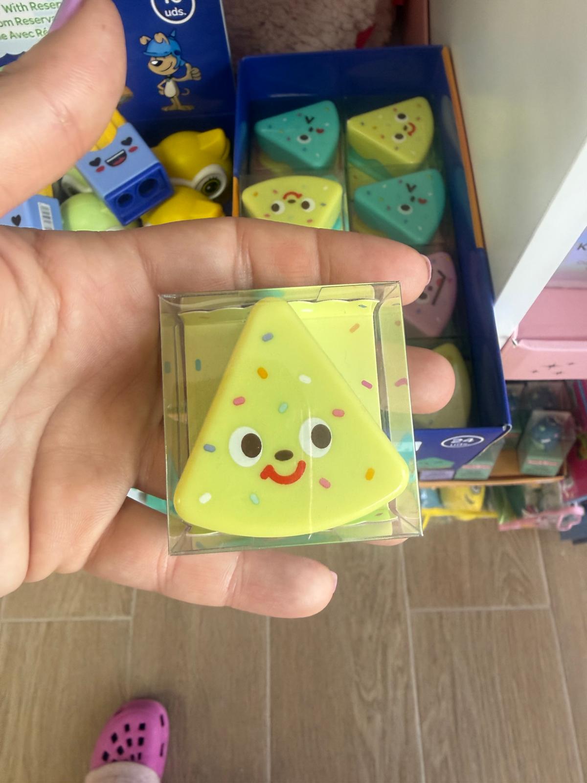 Sacapuntas doble porción de TARTA