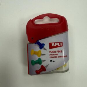 Push Pins de colores APLI