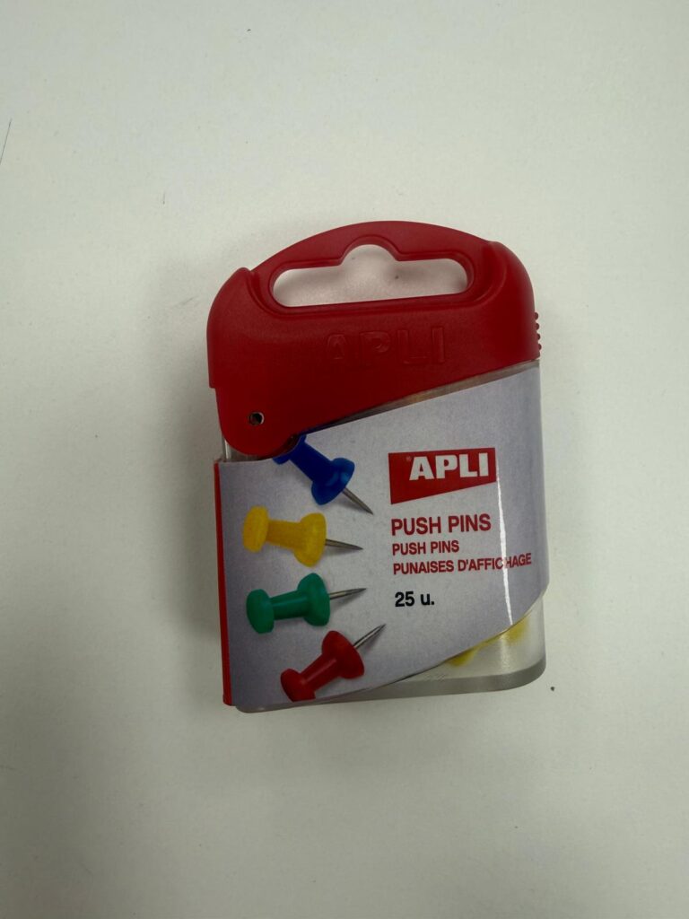 Push Pins de colores APLI