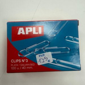 CLIPS Nº3 Plata 40mm