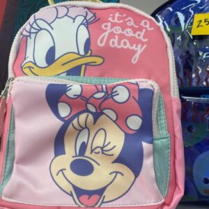 Mochila de Minnie Mouse y Daisy Duck.